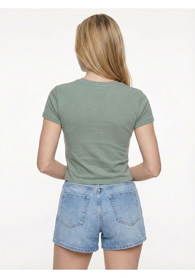 LOFT Slim Fit Kadın Tshirt K.kol Çok Renkli
