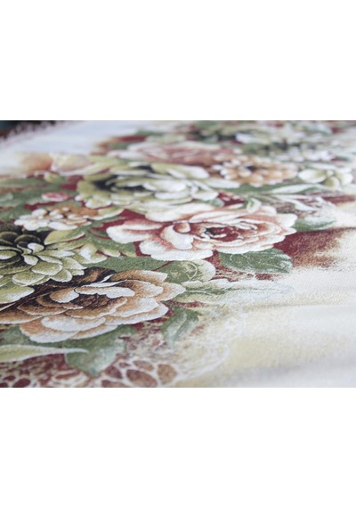 Golden Rose Love Lüx Püsküllü Runner Krem