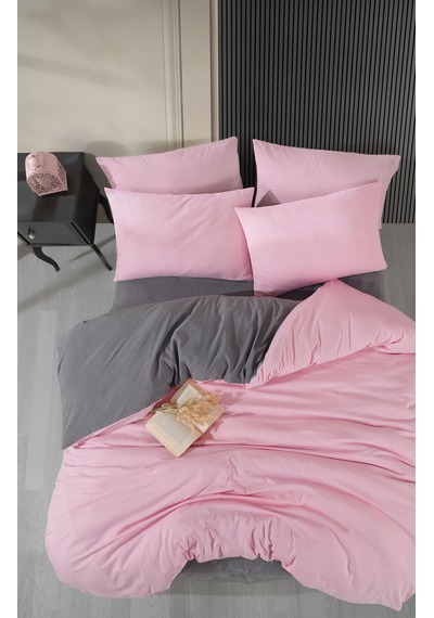 Loyal Home Çift Kişilik Nevresim Seti Çarşafsız - Pembe