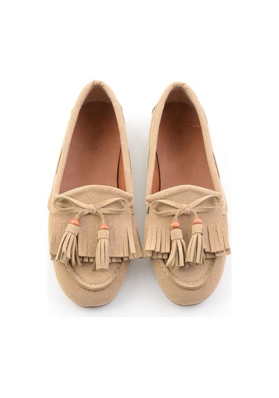 Bej Kadın Loafer Ayakkabı K01936071072