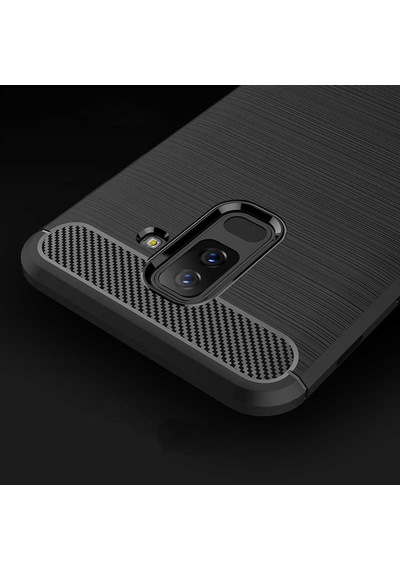 Galaxy J8 Kılıf Zore Room Silikon Kapak Gri