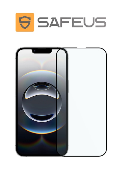 Safeus Tam Kaplayan Parmak İzi Bırakmayan Safir Ekran Koruyucu Cam , Apple Uyumlu iPhone 16e İle