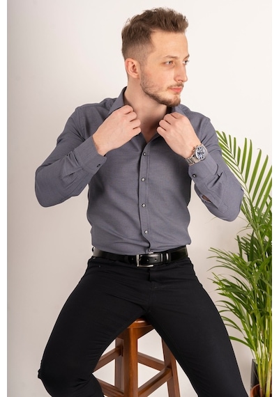 Erkek Füme Gömlek Füme