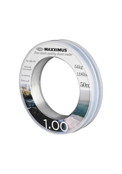 Fladen Maxximus Flexi-shock Leader Misina 50m 0.80 Mm