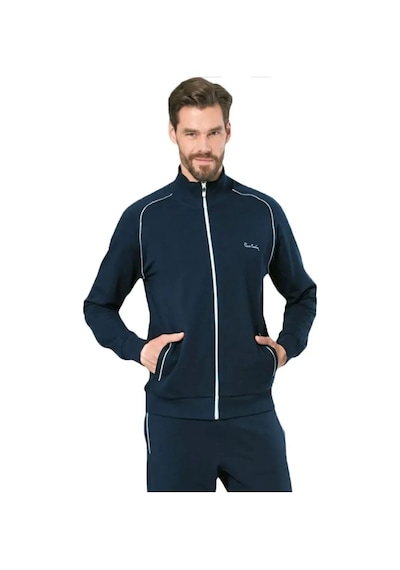 Pierre Cardin 7055 Erkek Uzun Kollu Dik Yaka Eşofman Takımı-lacivert Lacivert
