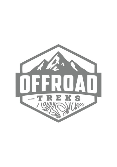 Offroad Ve Dağ Sticker 17x17 Cm Gri