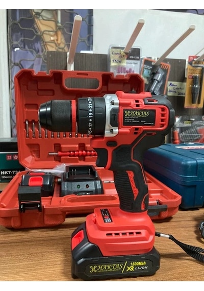 Haktaş HKS-414 Sarjlı Darbeli Ve Vidalama Matkabı