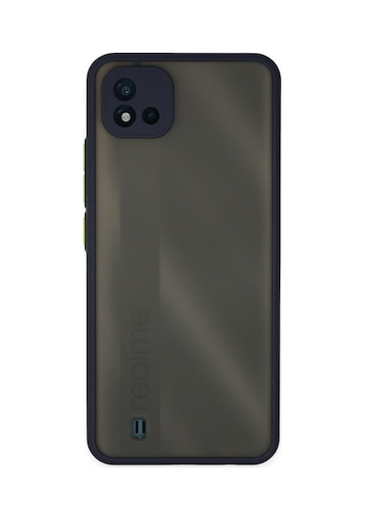 Realme C11 2021 Uyumlu Kılıf Montreal Silikon Kapak - Lacivert