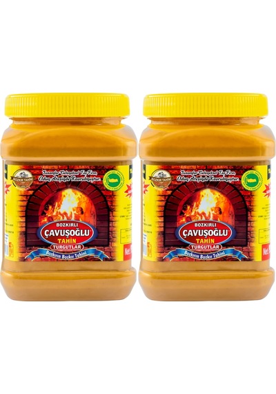 Çifte Kavrulmuş Kepeksiz Bozkır Tahini 930 Gr X 2 Adet