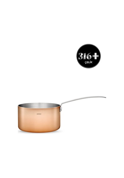 Karaca 3Ply PowerSteel 316+ Çelik Copper Mini Sütlük & Sosluk 10 CM