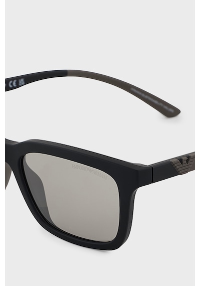 Emporio Armani Erkek Gözlük 0ea4249u 500181 55 Mat Siyah-gri Polarize Siyah
