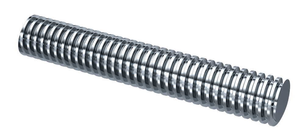 Tr2805 28 Mm 4 Hatve Trapez Vida Tr2805 1000 Mm Trapez Vida Sağ Paso