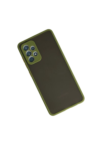 Ilkeshop Newface Samsung Galaxy Uyumlu A72 Kılıf Montreal Silikon Kapak - Yeşil