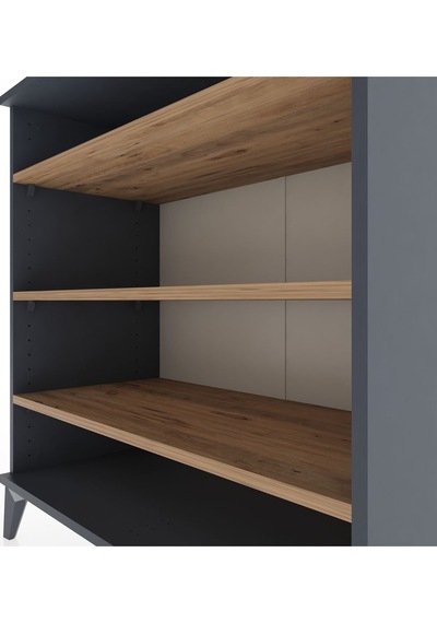 Hyperion Şifonyer 3 Raflı 88x44x96 Antrasit-çam Antrasit