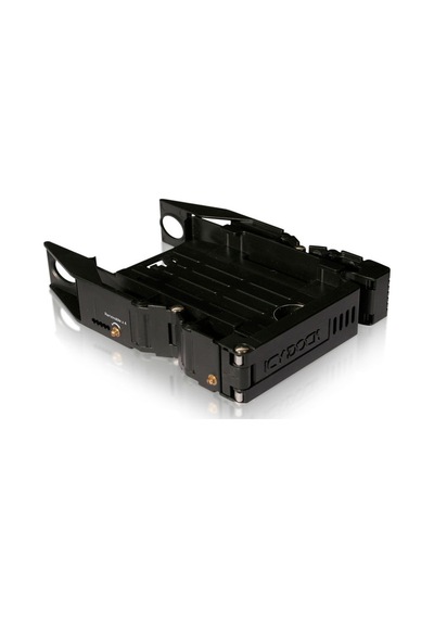 Icy Dock Mb990sp-b Ez Dock 2.5 İnch X 2 Yuva 3.5 İnch Çevirici Disk Kızağı