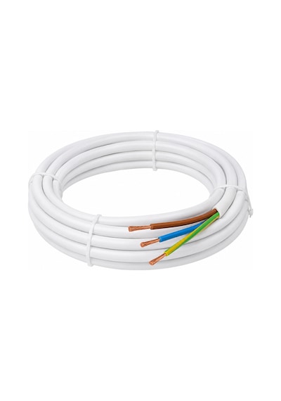 Elektrik Kablosu 3x2.5 Mm Ttr Kablo 20m Bakır İletkenli Yüksek Performans
