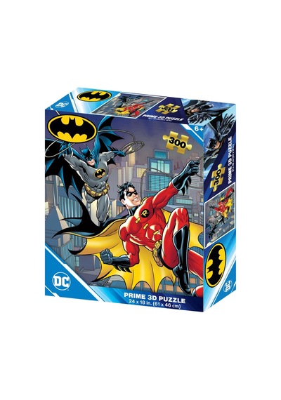 Mey İthalat Prime 3d - Batman Ve Robin 300 Parça Yetişkin Puzzle 32710