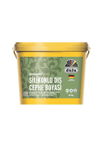 Düfa Diamond Silikonlu Dış Cephe Boyas 20 KG
