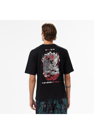 United4 Unıted4 Erkek Siyah T-shirt Ft- Toye SIYAH
