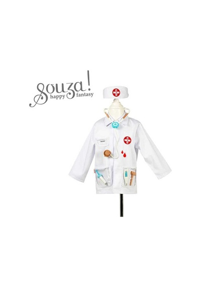 Souza Doktor Kostüm Seti - 4-7 Yaş 104-122 Cm Çok Renkli Souza Doktor Kostüm Seti - 4-7 Yaş 104-122 Cm Çok Renkli