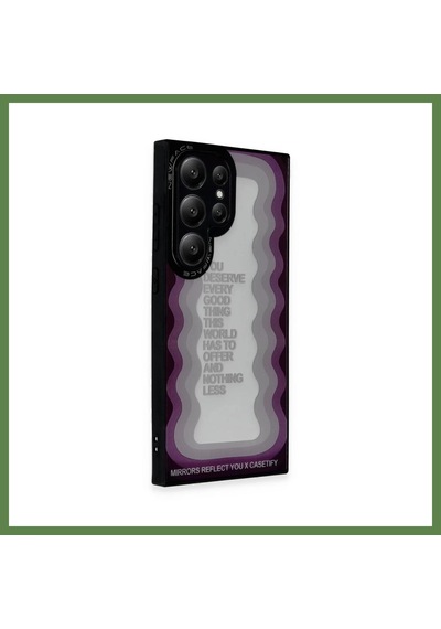 Bezos Samsung Galaxy S24 Ultra Uyumlu Kılıf Mirror Desenli Kapak - Mirror - 5 Hb006