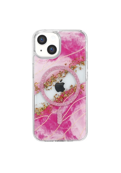 Lotus Simli Magsafe İphone 11 Pembe