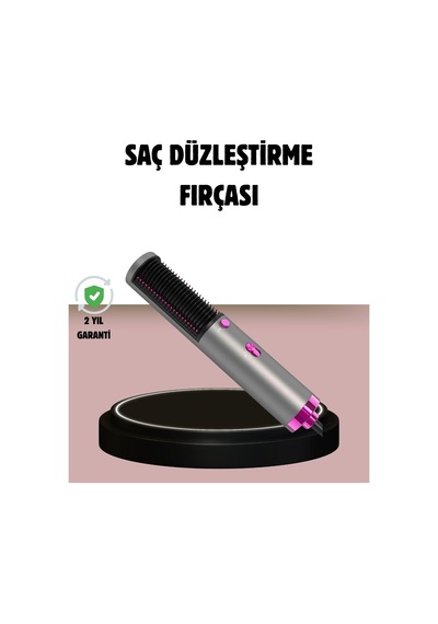 Sıcak Hava Fırçası Saç Kurutma Düzleştirme Ve Şekillendirme