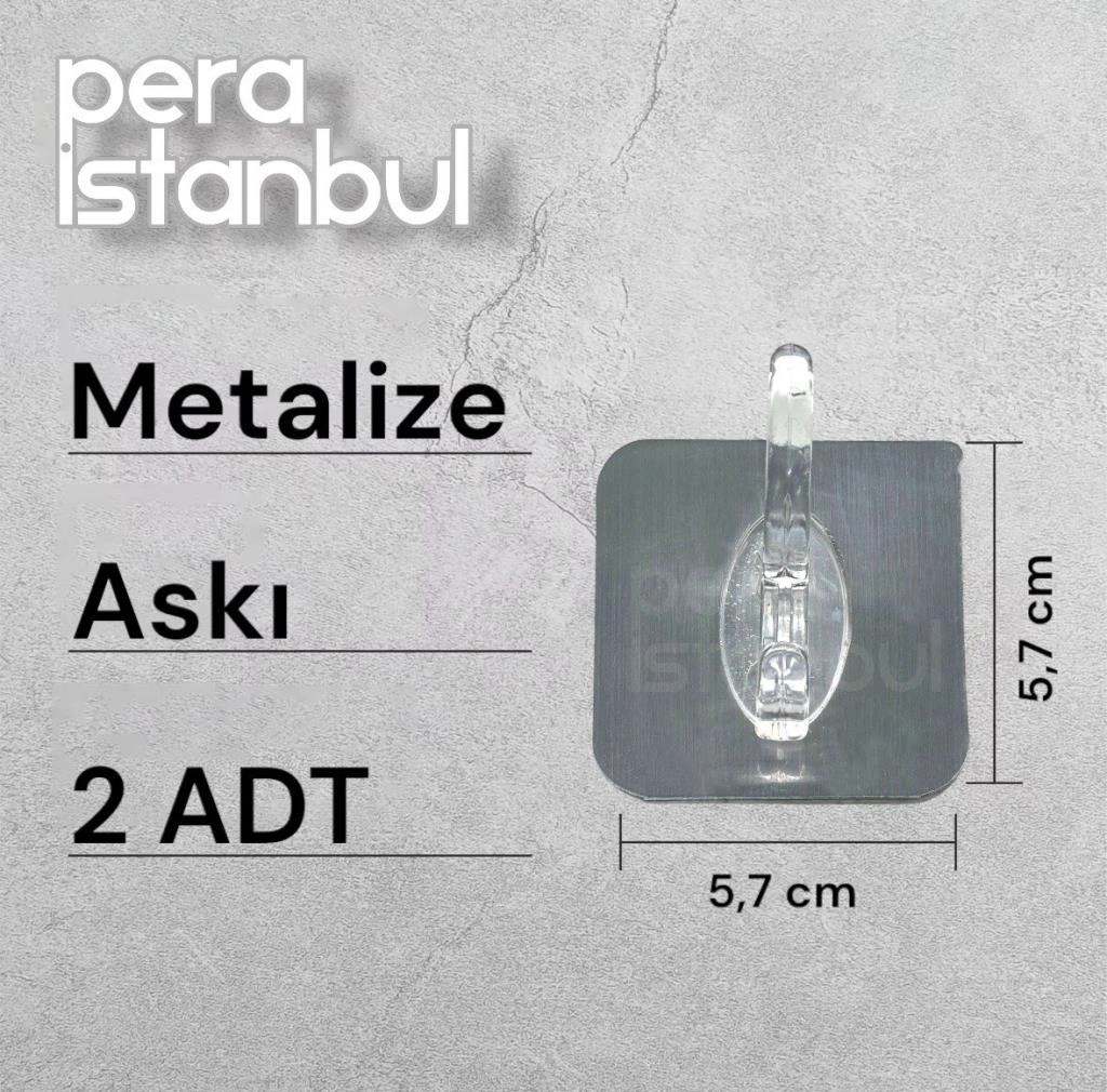 2 Adet Kendinden Yapışkanlı Kapı Duvar Kanca Askı Emme Mutfak Depolama Garlands Havlu Asma Kancaları