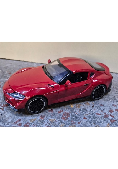 Diecast,metal Oyuncak Araba Toyota Supra 2023 10 Cm Çek Bırak Mod