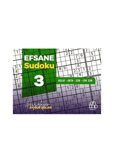 Efsane Sudoku - 3- Ahbap Kitap