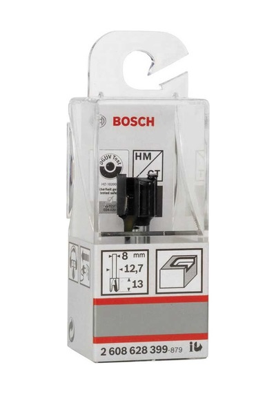 Bosch Standard Seri Ahşap İçin Çift Oluklu, Sert Metal Menteşeli Açma Frezesi 8*12,7*50,8 mm-2608628399