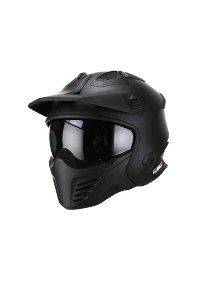 Sway 726 X Tokyo Modüler Motosiklet Kaskı 65029 Mat Siyah