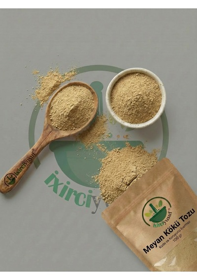 İxirciyusuf Meyan Kökü Tozu Meyankökü Tozu Licorice Root Powder Doğal Öğütülmüş 100 G