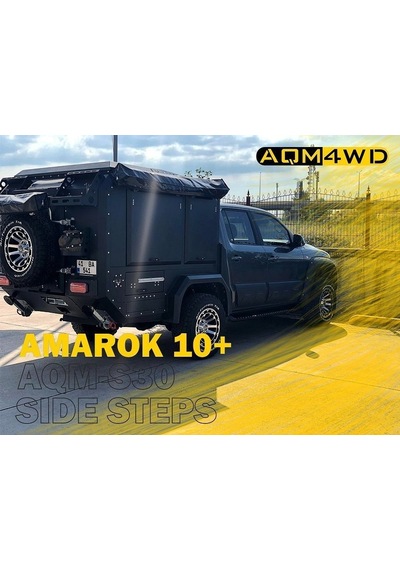 Nissan Navara 2010+ Yan Basamak Aqm-S30 - Side Steps