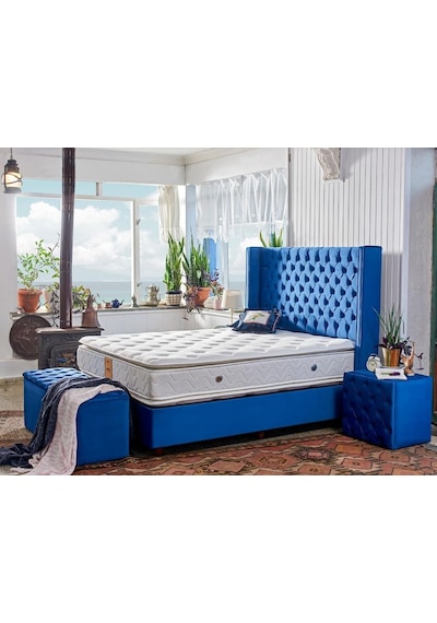 Nironyatak Dream Yatak 90X190 Tek Kişilik Çift Pedli Ekstra Lüks Yatak 34 Cm