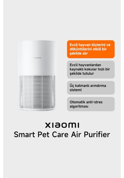 Xiaomi Smart Pet Care Evcil Hayvan Hava Temizleyici Xiaomi Türkiye li