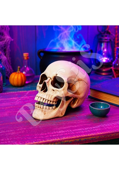 Beysüs Cadılar Bayramı Halloween Dekoratif Kurukafa