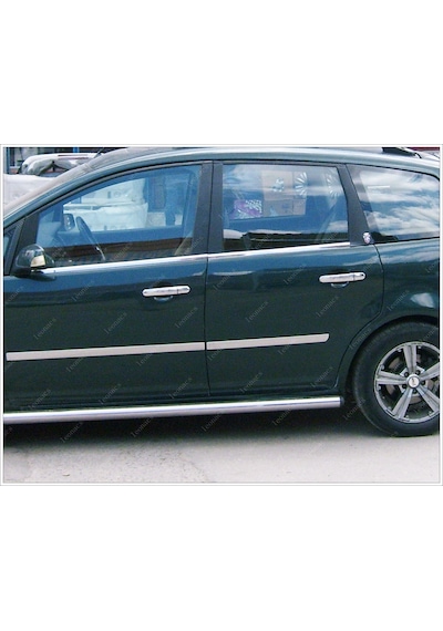 Famsotomotiv Ford C-Max Krom Cam Çıtası 4 Prç. 2003-2010 Paslanmaz Çelik