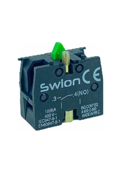 LAY5-Be101 22mm Kontak Blok No Yeşil