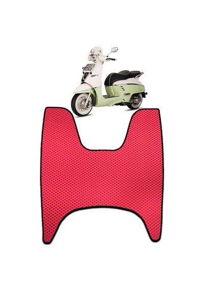 Bod Peugeot Django 125i Motor 3d Havuzlu Paspas Kırmızı