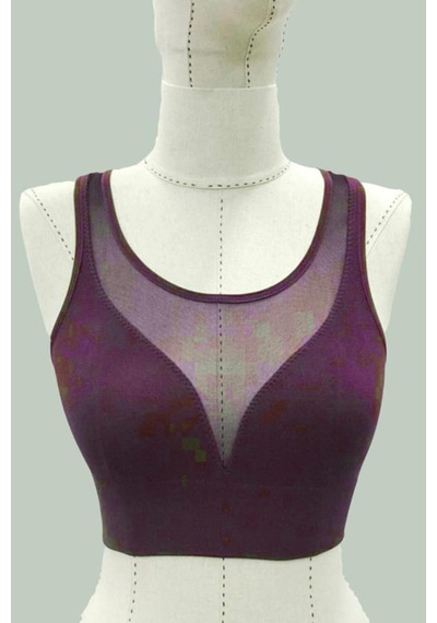 Bordo Mı Emay 4028 Seamless Tül Toparlayıcı Büstiyer Bordo