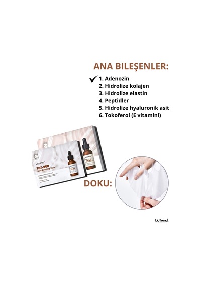 Medipeel Tox-bor Gold Boosting Mask 25 Ml 1 Adet Cilt Elastikiyetini Artıran Besleyici Maske