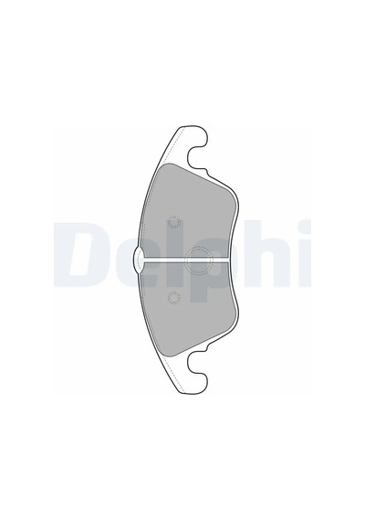Mercedes C180 W204 On Fren Balatasi 2013-2013 Delphı Lp2099