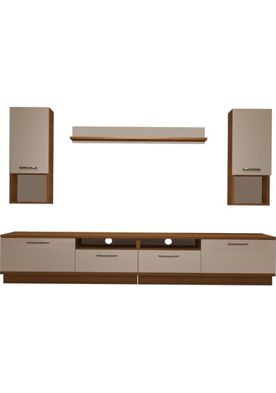 Decoraktiv Trendstyle 5220da Mdf Tv Ünitesi Tv Sehpası Ceviz - Beyaz
