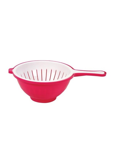Moonstar Küvetli Süzgeç Pratik Çift Yönlü Süzgeç-Clb-355-Fuşya+Be