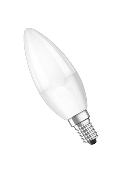 10'lu Paket Beyaz Işık Led Mum Ampul E14, 5w