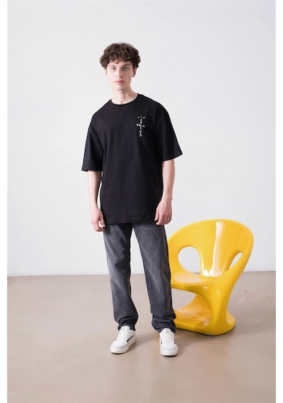 Startmore Unisex Highest In The Room Siyah Tshirt Siyah