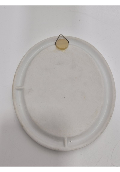 Vintage Dekoratif Çiçek Temalı Porselen Duvar Tabağı 13,5cm 001