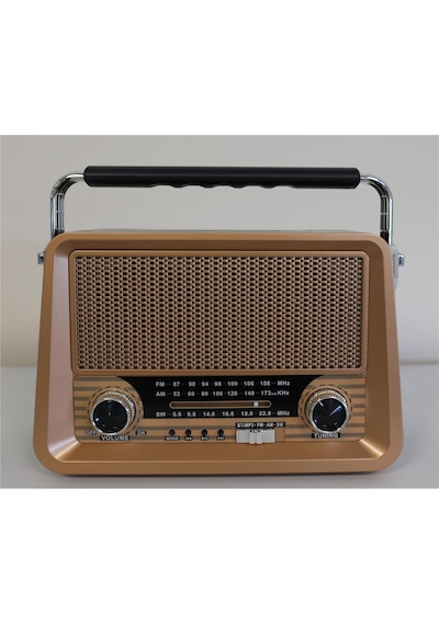 Everton Rt-756 Bluetooth Fm-usb-tf-aux Şarjlı Nostaljik Radyo