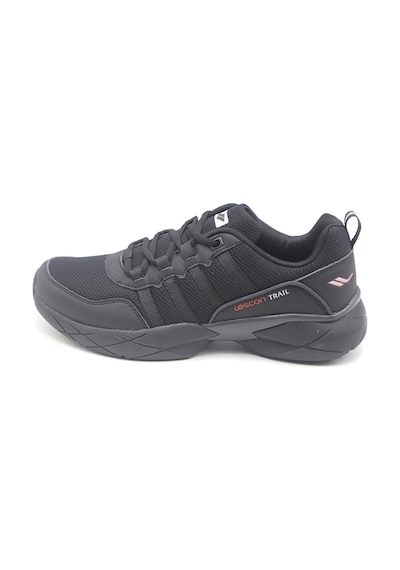 Lescon Easystep Astra 2 Erkek Sneaker Spor Ayakkabı Siyah Gri - Siyah